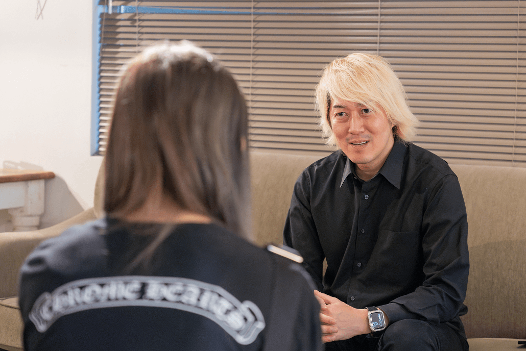 1on1サポートの様子